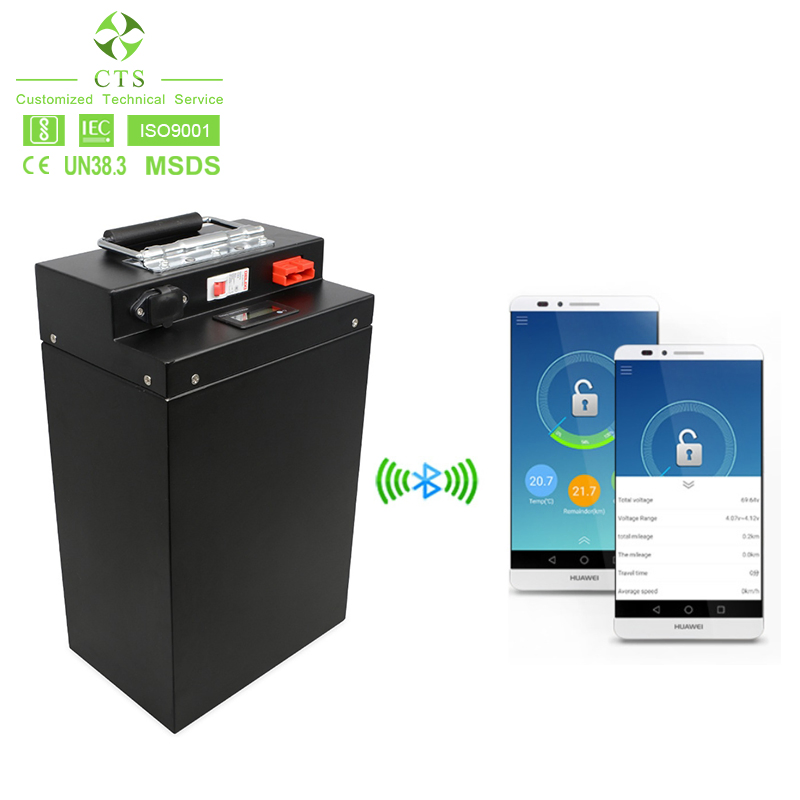 سكوتر دراجة نارية كهربائية بطارية ليثيوم أيون 48V 60V 72V 96V 20ah 30ah 40ah 50ah 60ah 80ah 100ah LiFePO4 بطارية ليثيوم