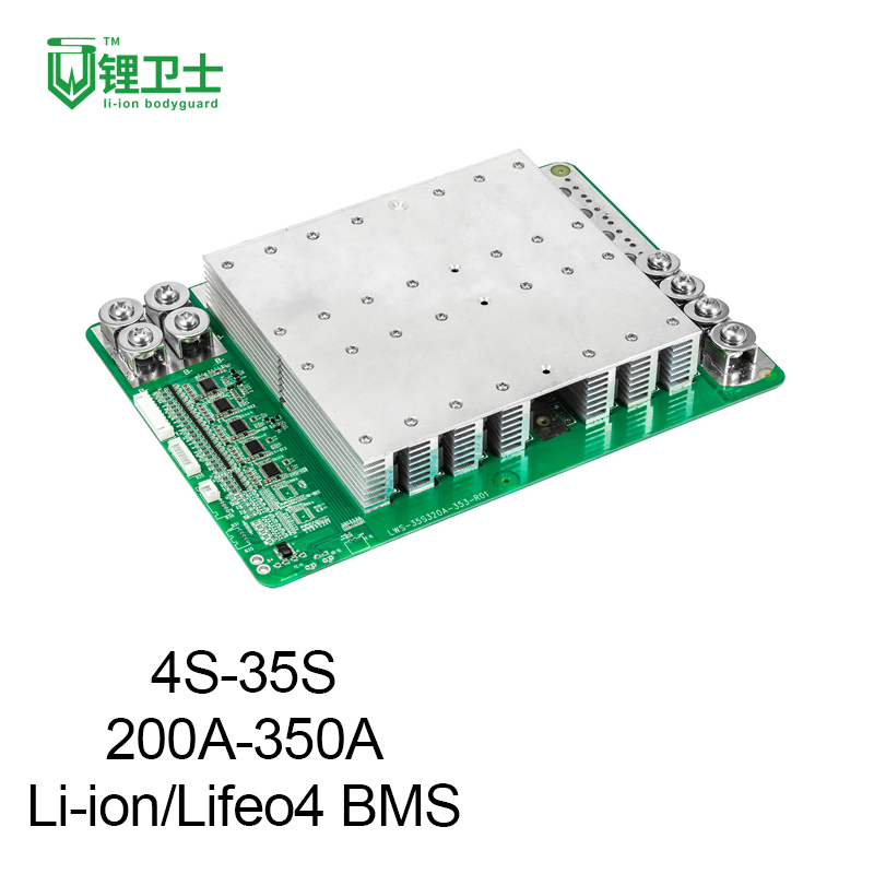 نظام إدارة البطارية ليثيوم أيون 4s-35s 100A-350A نظام إدارة البطارية ليثيوم أيون 24V/48V/72V/96V 32s 120V نظام إدارة البطارية مع يو آرت كان بلوتوث RS485/RS232