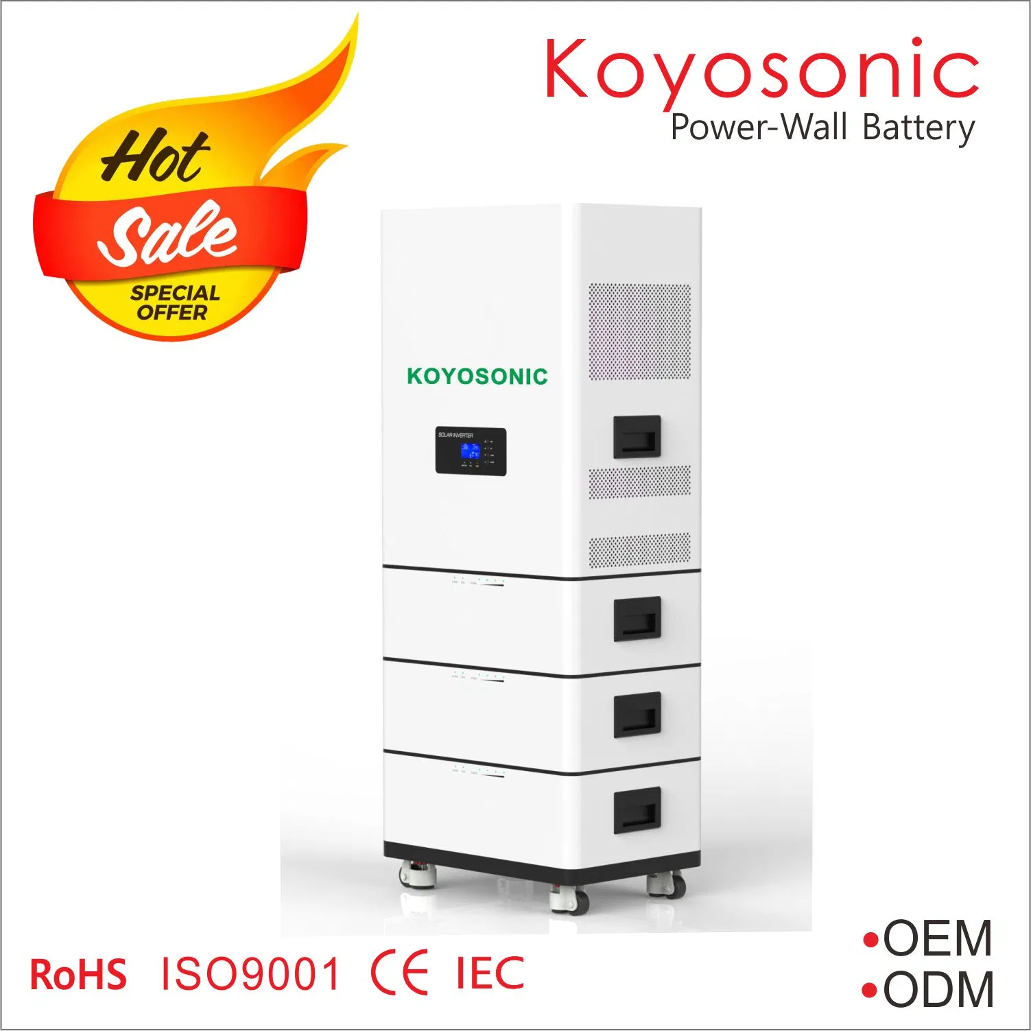 تقييم بطارية ليثيوم 48V 100ah LiFePO4 5kw للطاقة الشمسية