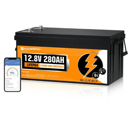 12.8V 20ah LiFePO4 حزمة بطارية دورة عميقة بطارية فوسفات الحديد الليثيوم مع نظام إدارة البطارية للاستخدام في الطاقة الشمسية والقوارب البحرية وكاشف الأسماك مقاوم للماء