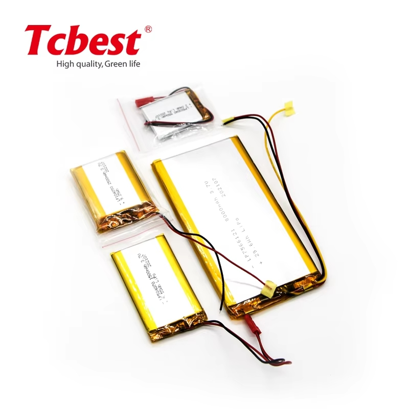 بطارية ليثيوم بوليمر عالية الجودة 3.7V لدرون 103450 2000mAh للدراجات الكهربائية/ عربات الجولف مع Ntc/ هليكوبتر كوادكوبتر
