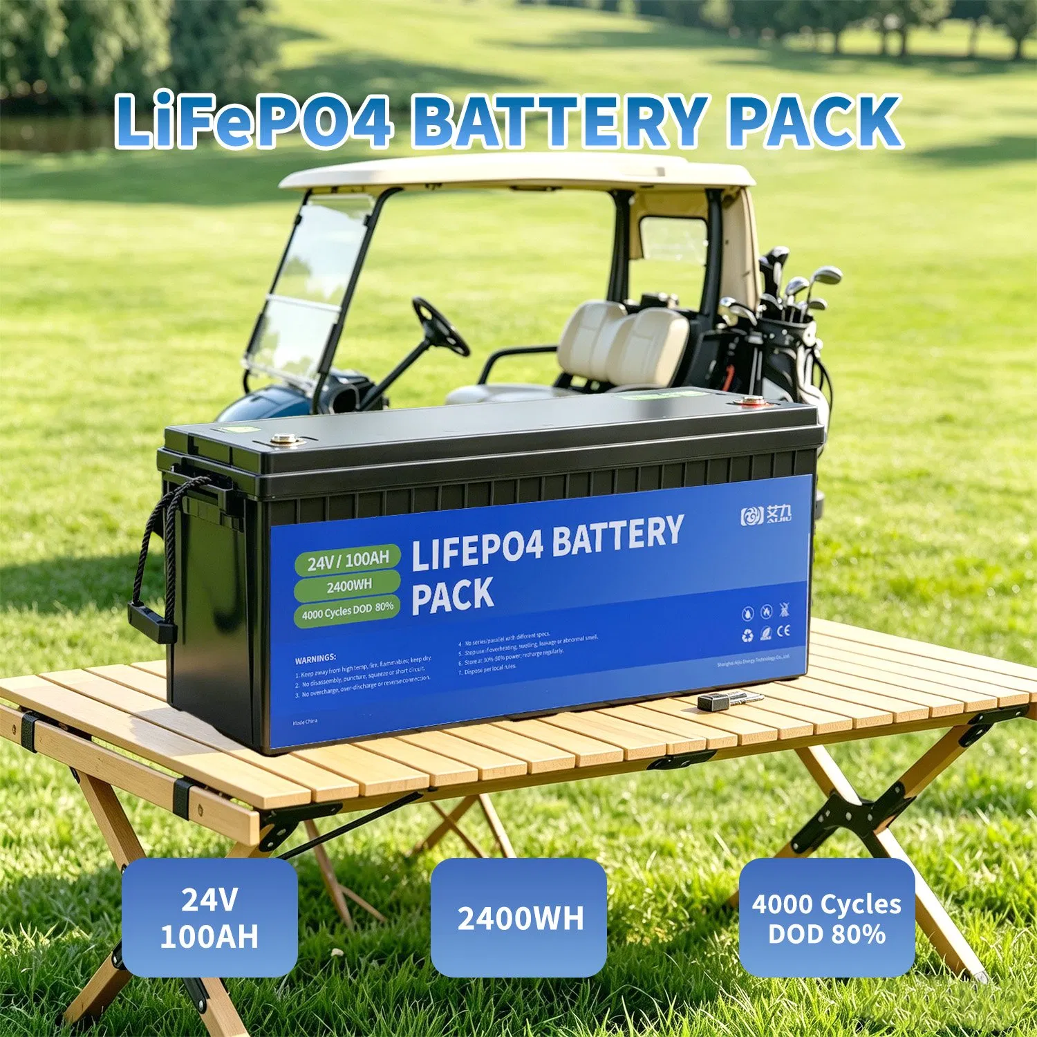 توريد المصنع 12V 200ah LiFePO4 بطارية شمسية عميقة الدورة بطارية ليثيوم لتخزين الطاقة الشمسية للمركبات الترفيهية والقوارب