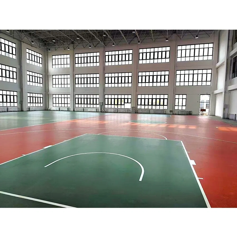 Easy-Install New Generation Silicon PU 8.0 Running Track Sports Floor Court Materials