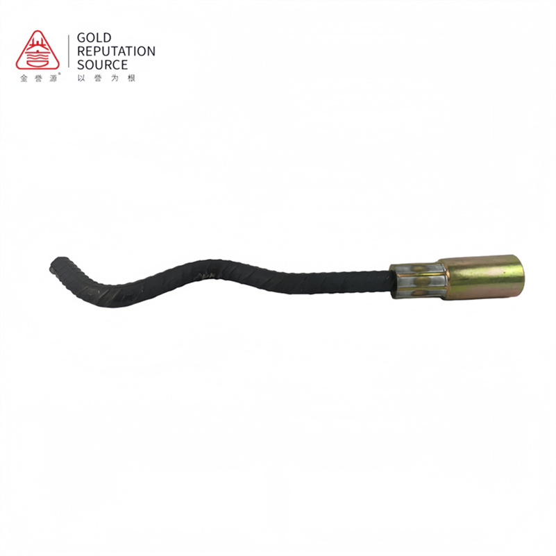 Threaded Short Lifting Socket Snake Wavy Tail Anchor Steel Building Materials for Apartment Wall Concrete Reinforcement