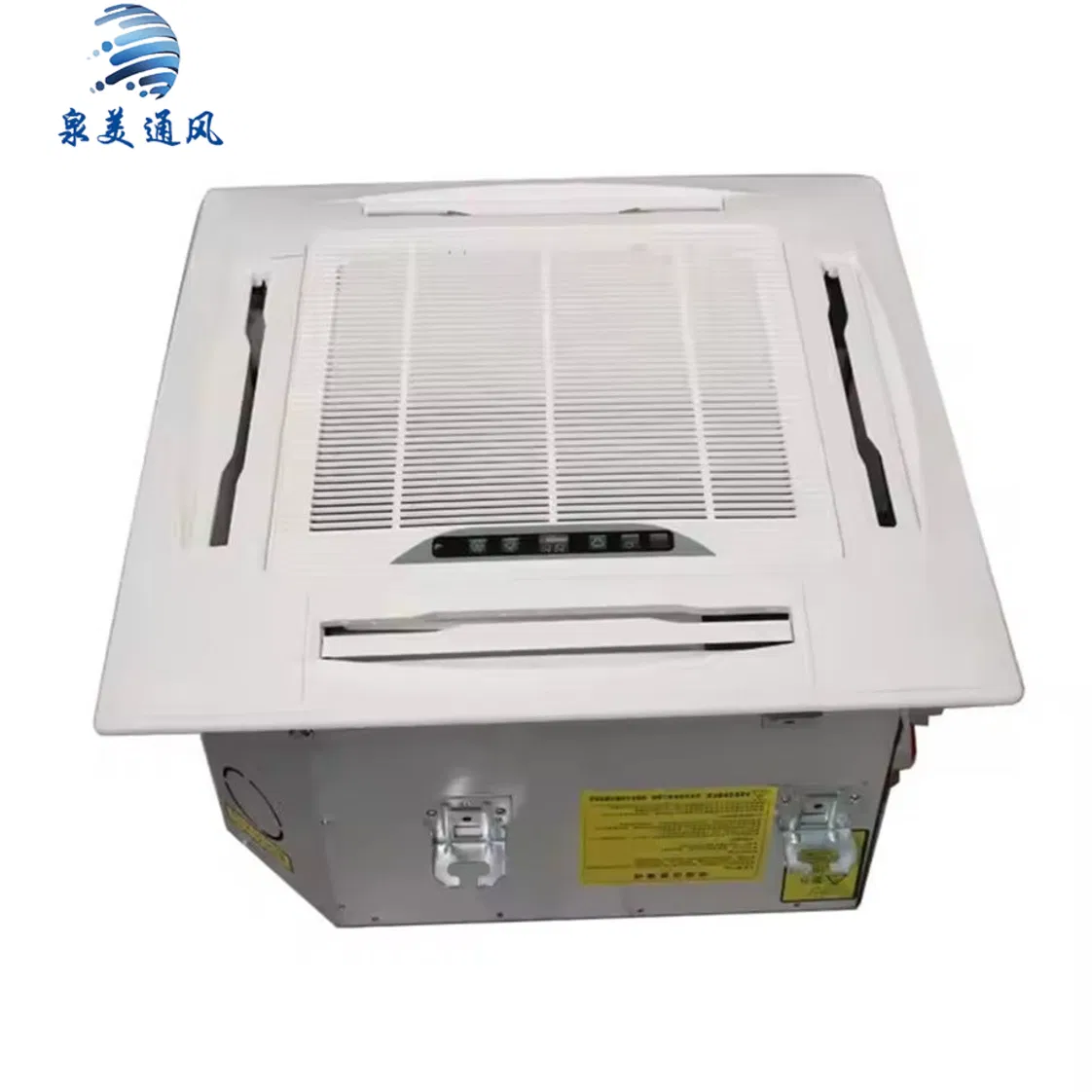 High-Efficiency ceiling Cassette Fan Coil Unit with Energy-Saving Mode for Commercial HVAC Systems