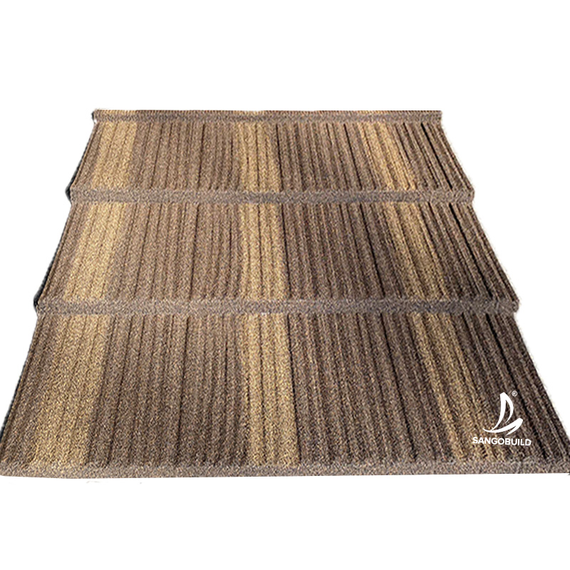 Factory Wholesale Standard Best Roof Metal Roof Ridge Sun Roofing Metal Tiles Stone Coated Roof Philippines Roofing Materials