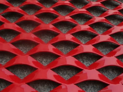 Contemporary Architecture Expanded Metal Exposed Facade Screen Material