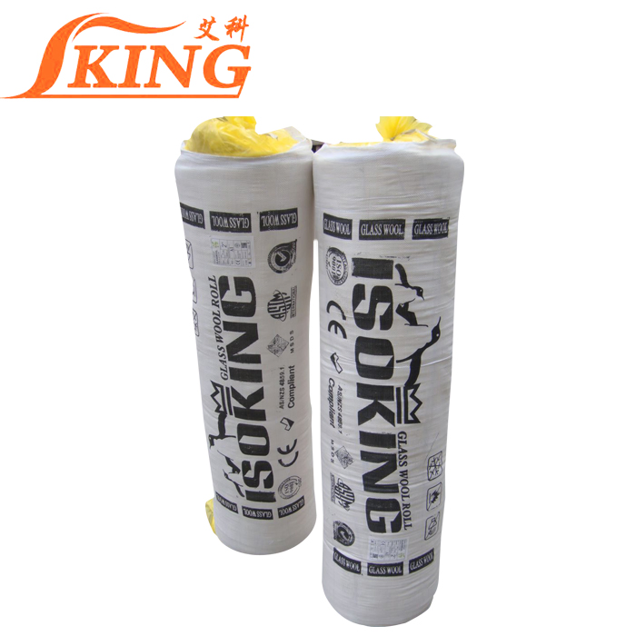 Isoking Glass Wool Blanket Heat Insulation Building Materials