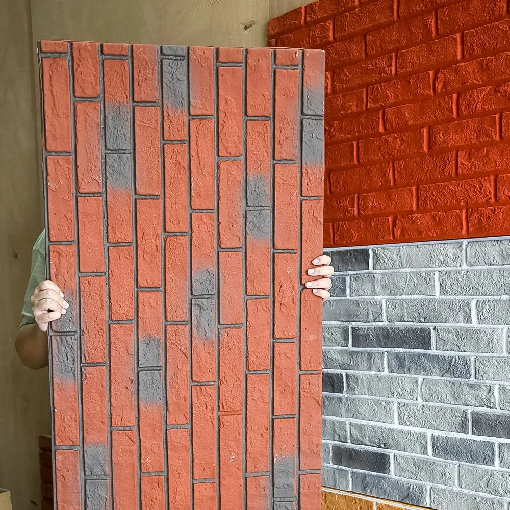 Hand-Painted Faux Pebble Sheets for Swimming Pool Surrounds with Anti-Slip Textured Surface Finish