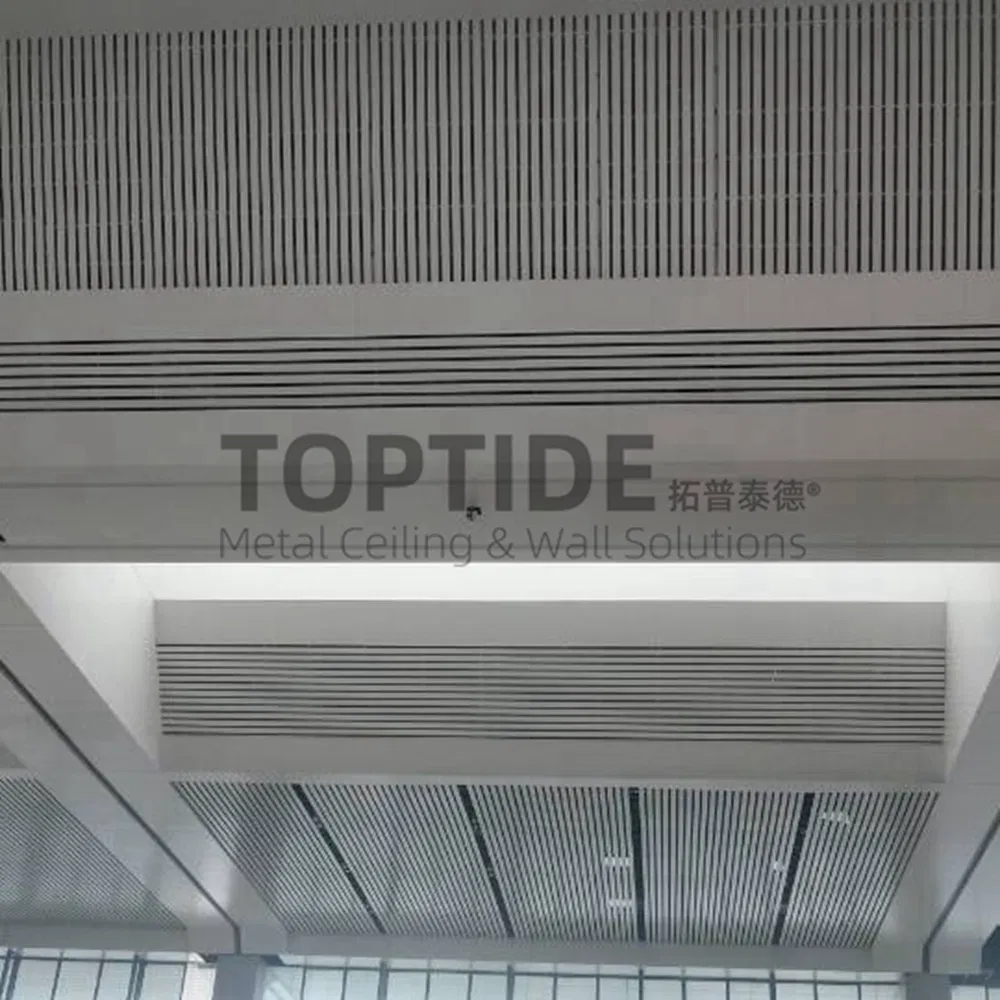 ISO Aluminum Building Decorative Ceiling Board Civil and Structural Material