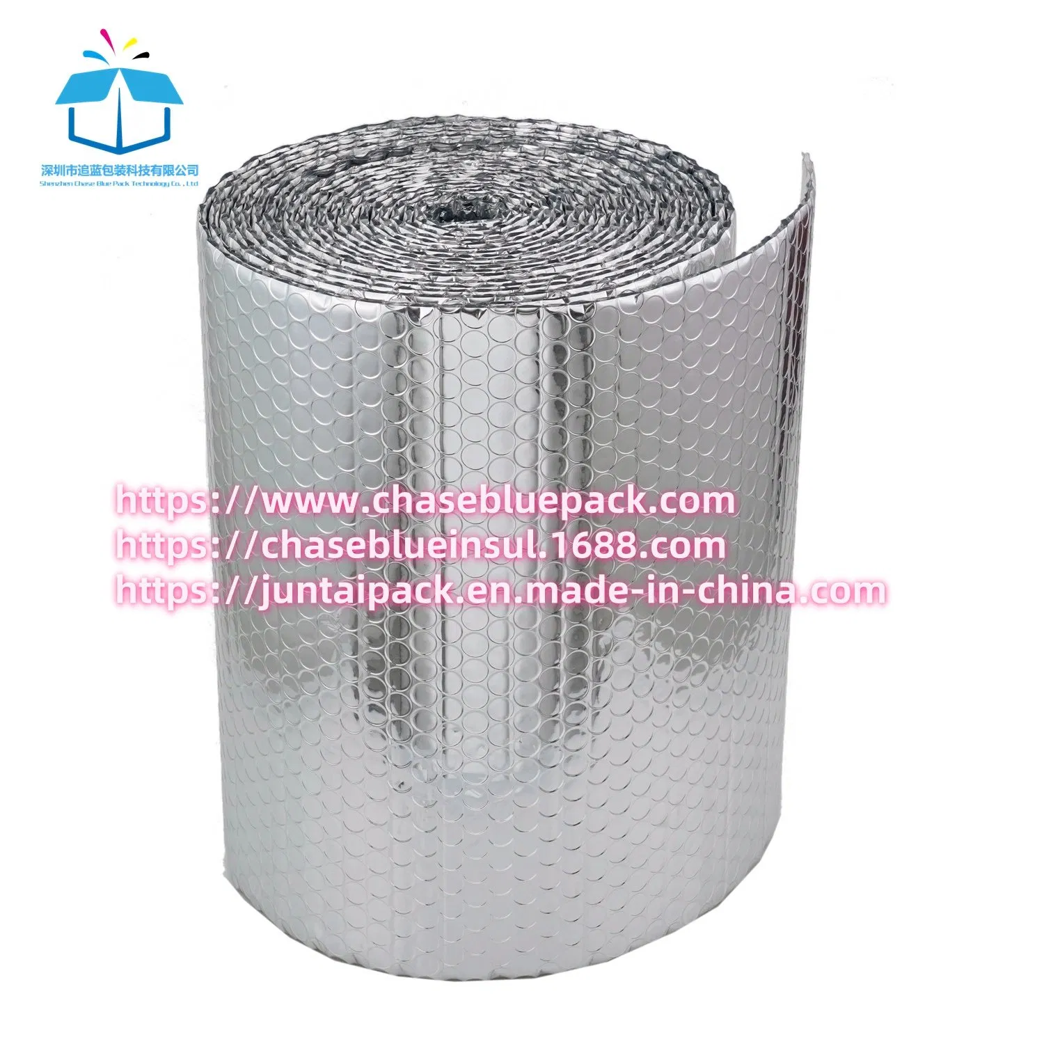 5% off 4mm / 8mm Reflective Aluminum Foil Bubble Sound / Heat Insulation Thermal Insulated Material for Roof / Wall / Floor Building /Construction / Radiator