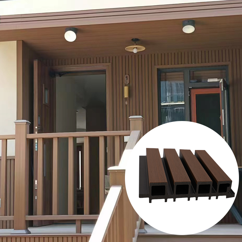 Outdoor Construction Building Wood Plastic Composite Wall Panel Materials for Decor
