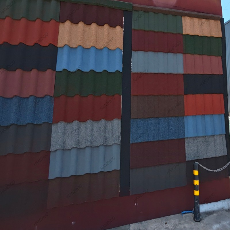 High Quality Metallic Roofing Materials with Colorful Stone Finish