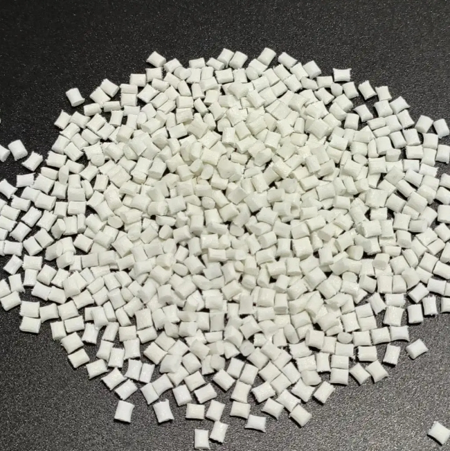 Injection Recycle Moulding V0 Grade Glass Fiber Granules Pellet Resin PBT for Building Chemical Textile Filament Raw Material Plastic Products Auto/Spare Part
