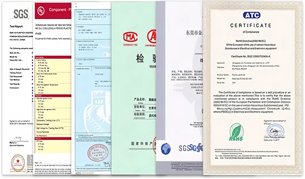 Product Certifications