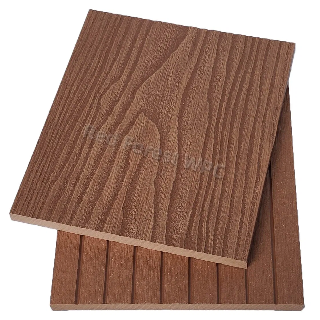 3D Wood Grain Composite Floor Waterproof Mothproof Outdoor Building Material