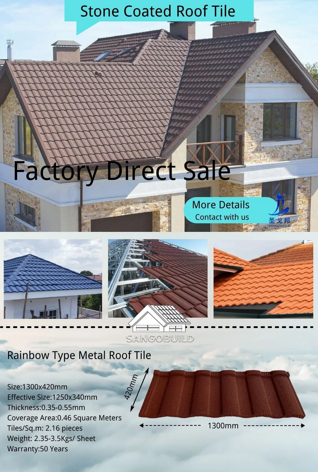 Stone Coated Steel Detail