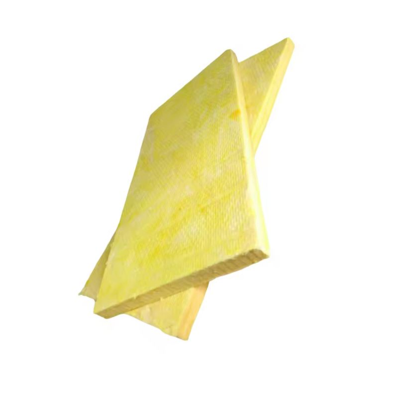 ISO 50mm Inch Thickness Non-Flammable Fiberglass Insulation Roll Blanket Glass Wool Heat Insulation Materials