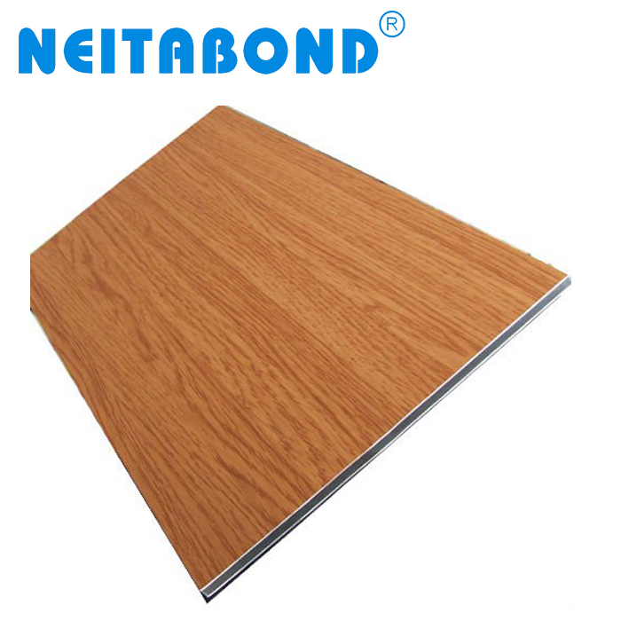 Good Surface Wood Aluminum Composite Material for Cladding
