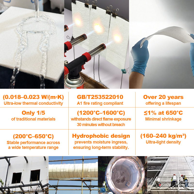 Construction Material Insulation Thermal Fireproof Refractory Ceramic Fiber Blanket for Industrial Furnace