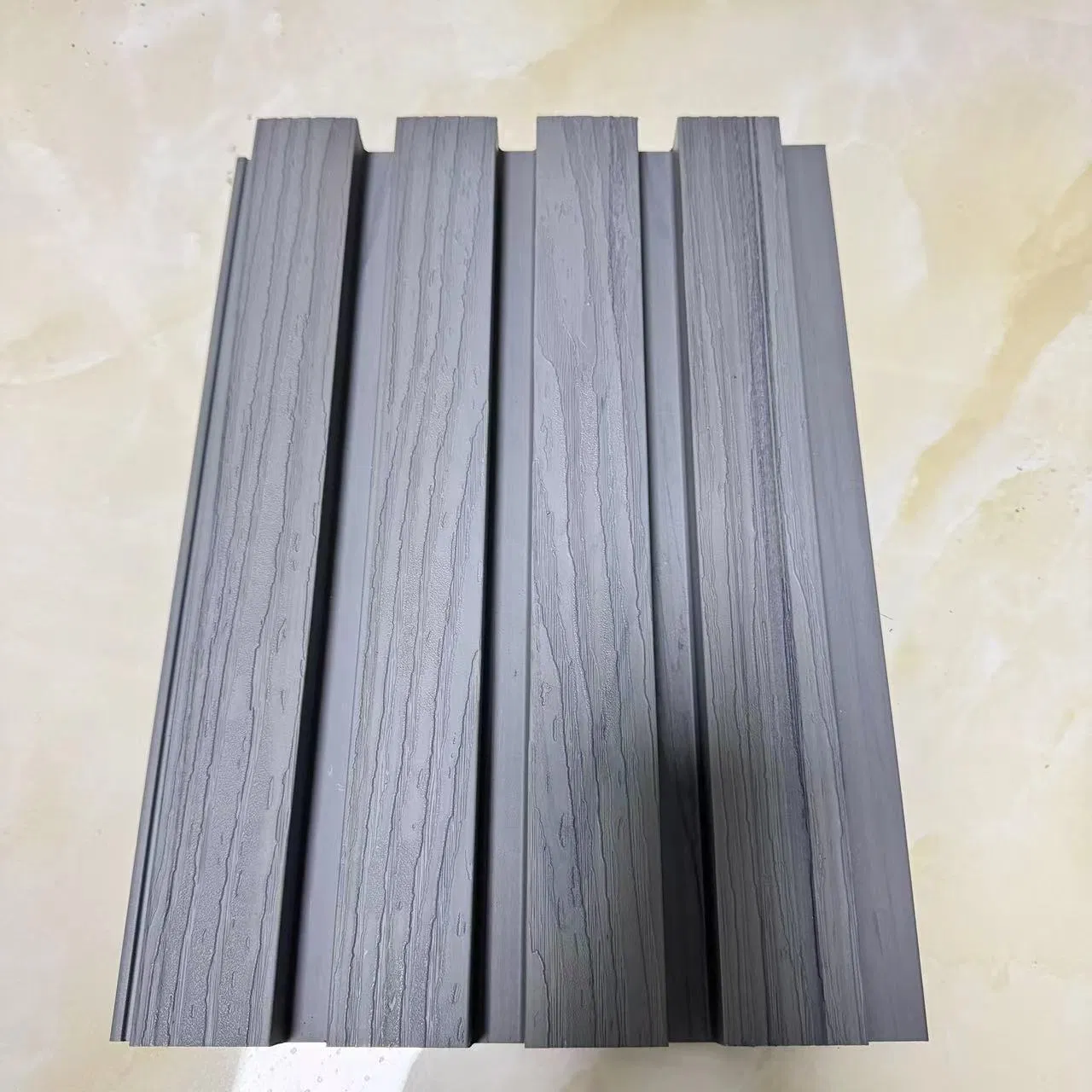 Popular 219X26 Exterior Facade WPC Co-Extrusion Great Wall Panel Cladding