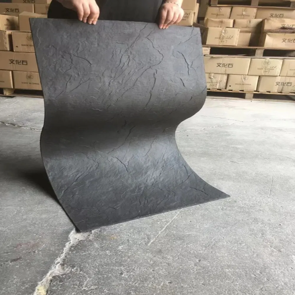 Stone Flexible Tiles Exterior Wall Cladding Flexible Travertine Wall Stone Panel