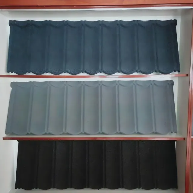 Blue Square Slope Roof