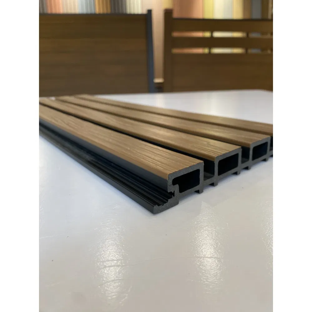 219*26mm Waterproof Decorative Outdoor WPC Exterior Fluted Wall Panel WPC Wall Cladding