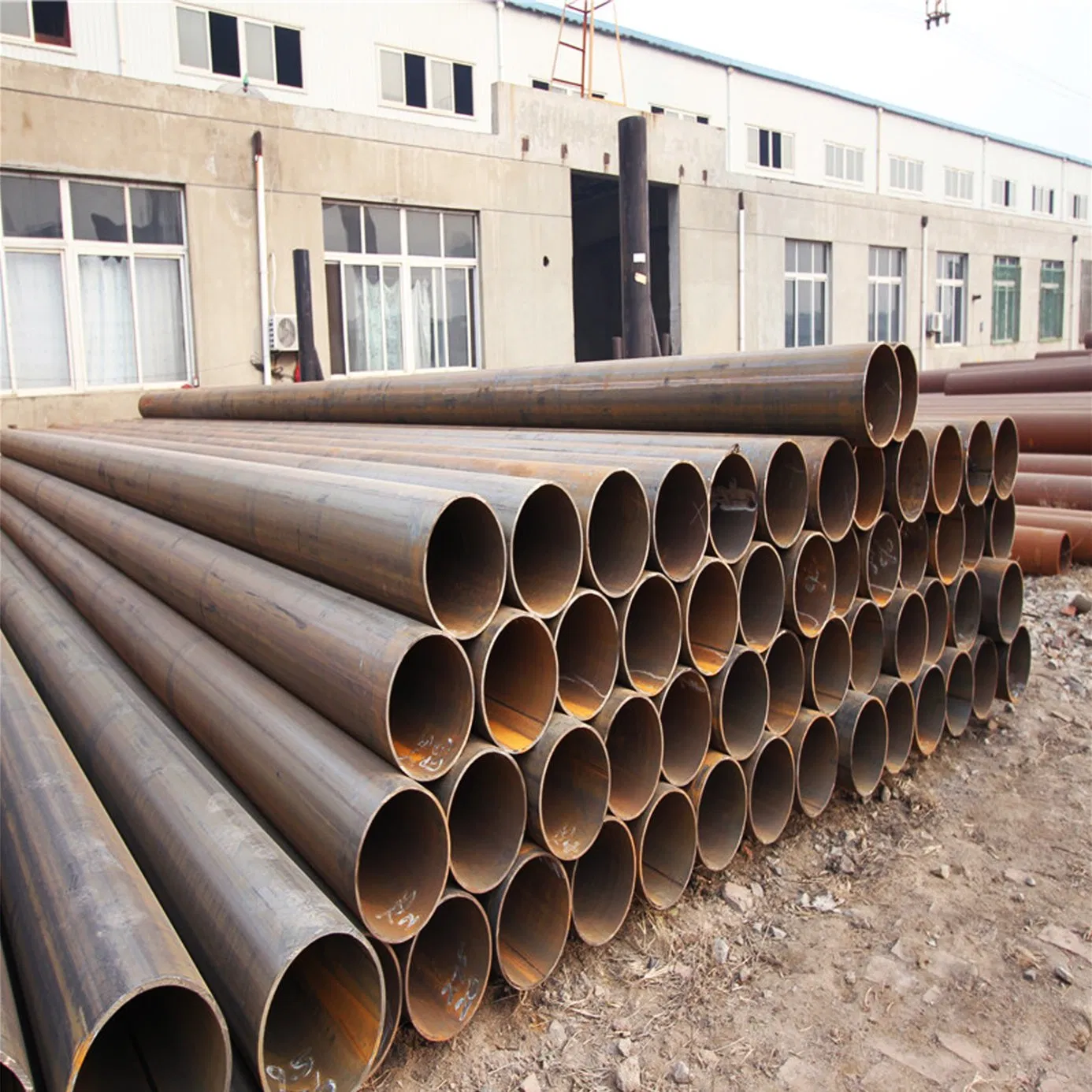 High-Quality Spiral Welded Carbon Steel Pipe for Construction Projects