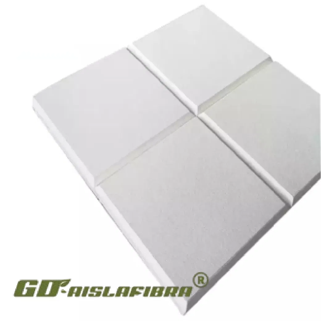 Glass Wool Acoustic Ceiling Panel Concealed Edge Sound Absorbing Material