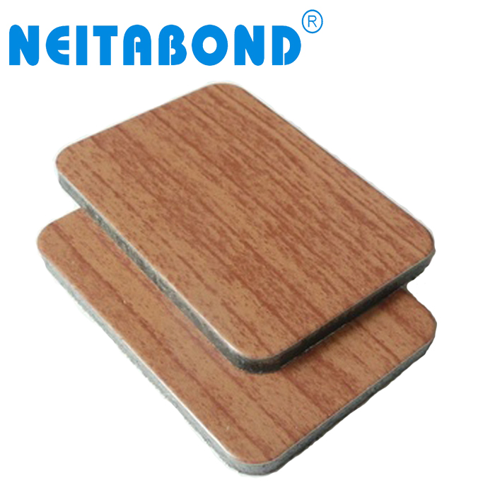 Good Surface Wood Aluminum Composite Material for Cladding