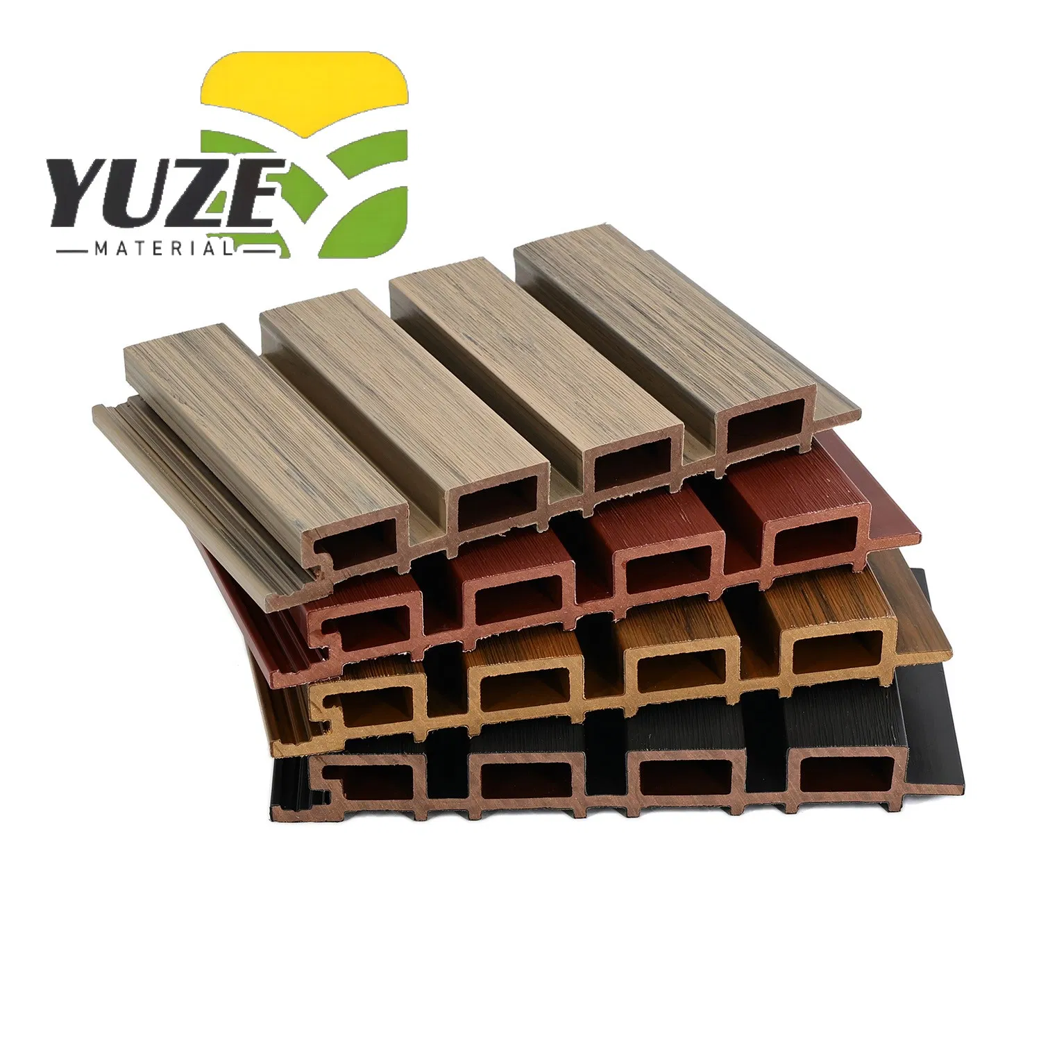 Waterproof Exterior WPC Wood Wall Panel Board Decorative Composite Outdoor Plastic Wall Cladding