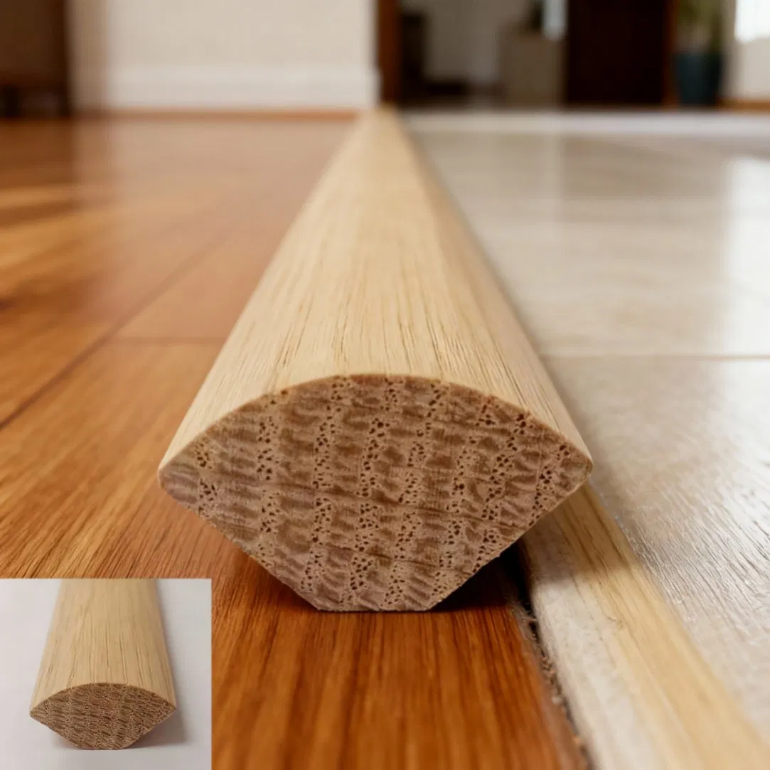 Low Voc Solid Wood Quarter Round with Eco Friendly Finishes for Healthy Interiors
