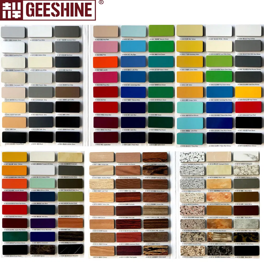 Modern Design Glossy Sliver Color Aluminum Facade Panel PVDF Coating Frb1 Grade Fireproof Aluminum Composite Materials Manufacturer