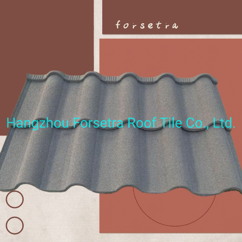 Metro UV Resistance Colorful Stone Coated Roofing Sheets Roof Construction Materials