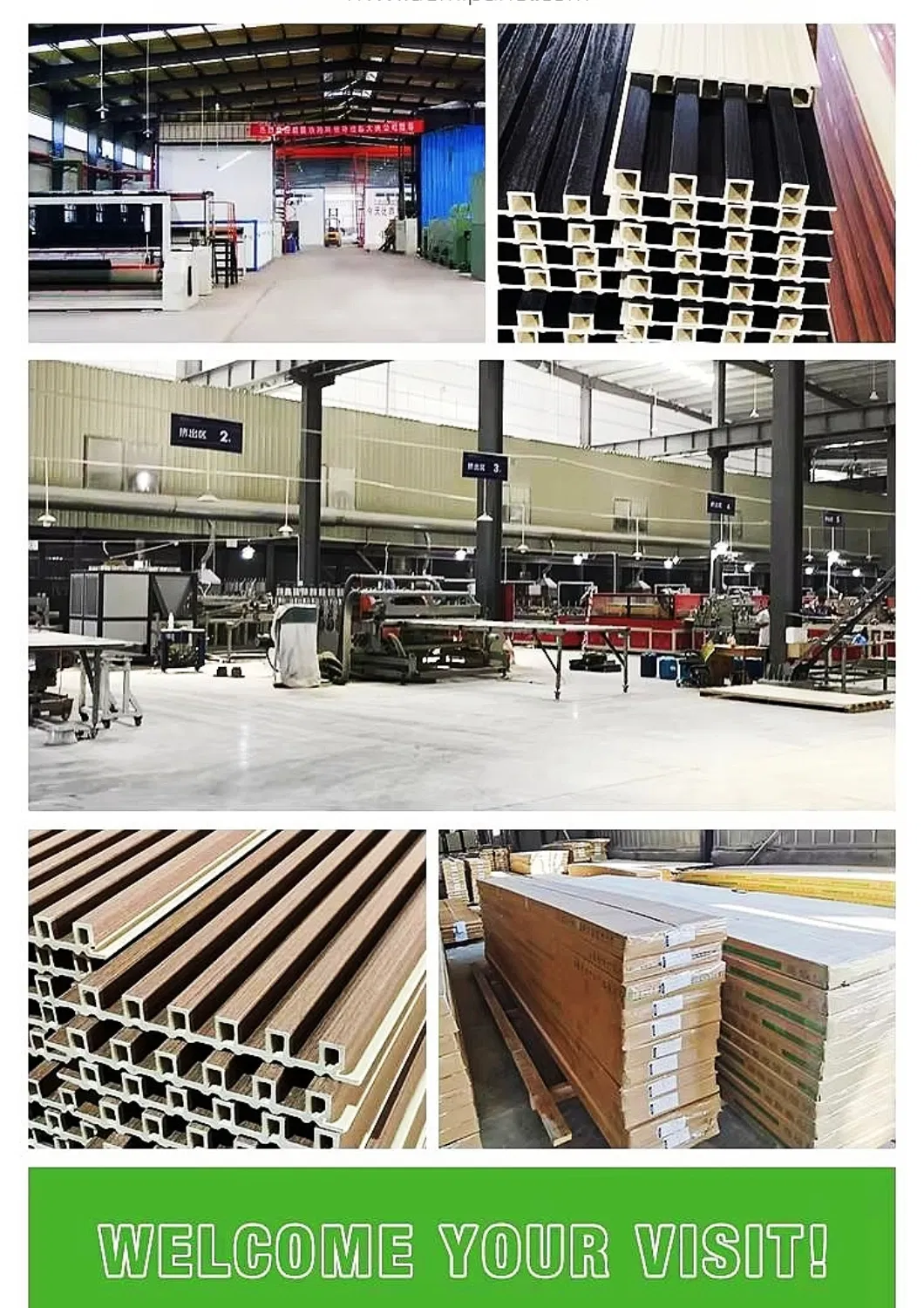 Fluted Wall Panel Display