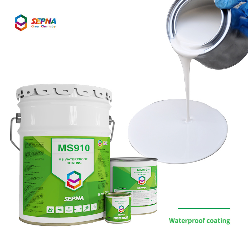 Roof Epoxy Floor Coating Water Proof Nano Hydrophobic Coating Waterproofing Materials for Concrete Surface