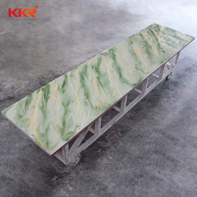 Acrylic Solid Surface Translucent Resin Stone Material