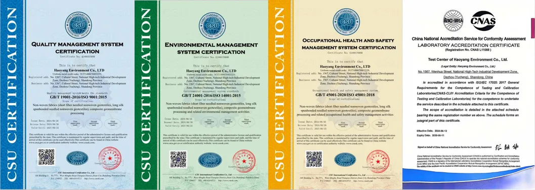 Certificates