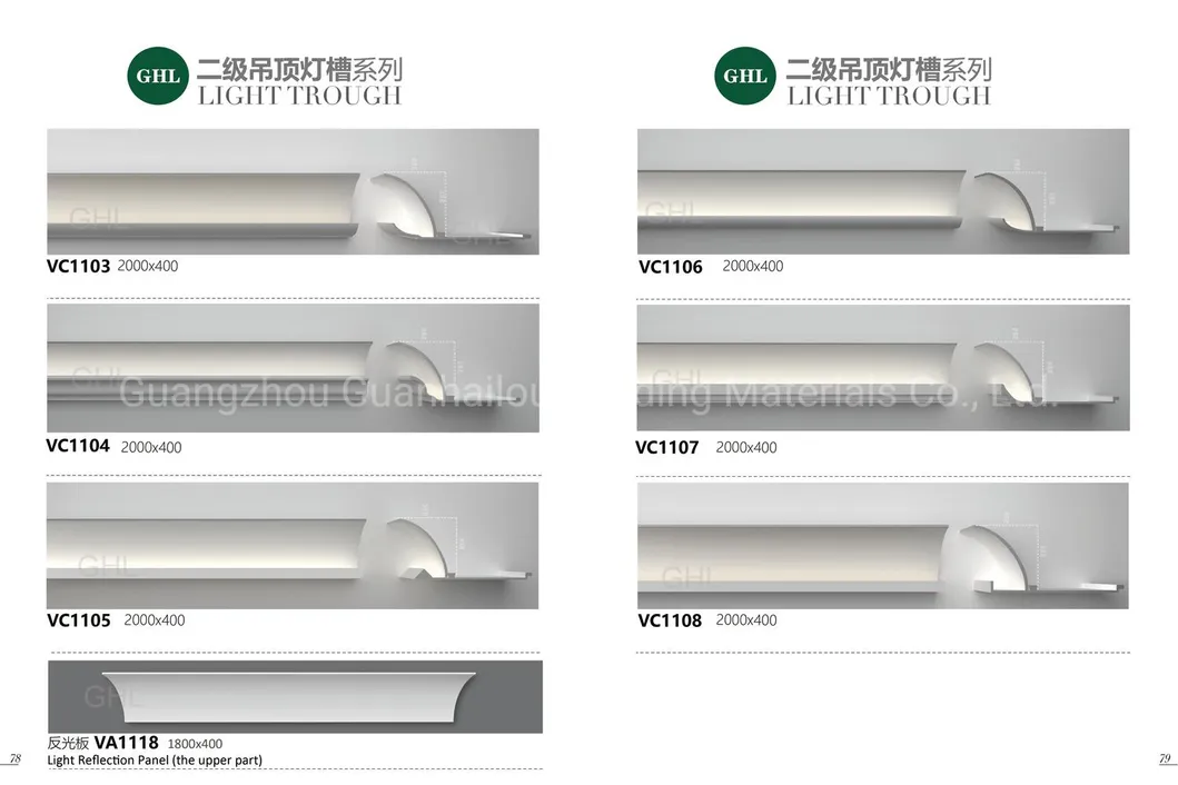 Gypsum Cornice Detail 2