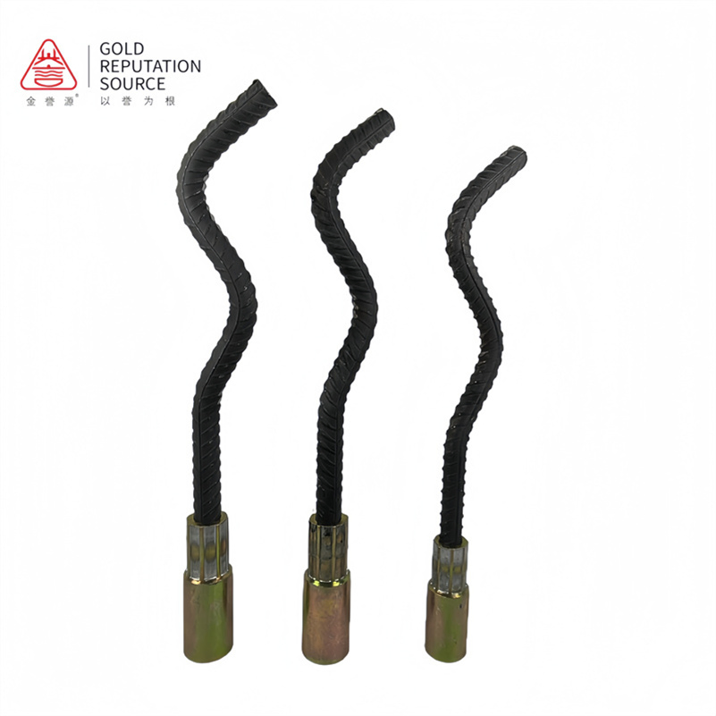 Threaded Short Lifting Socket Snake Wavy Tail Anchor Steel Building Materials for Apartment Wall Concrete Reinforcement