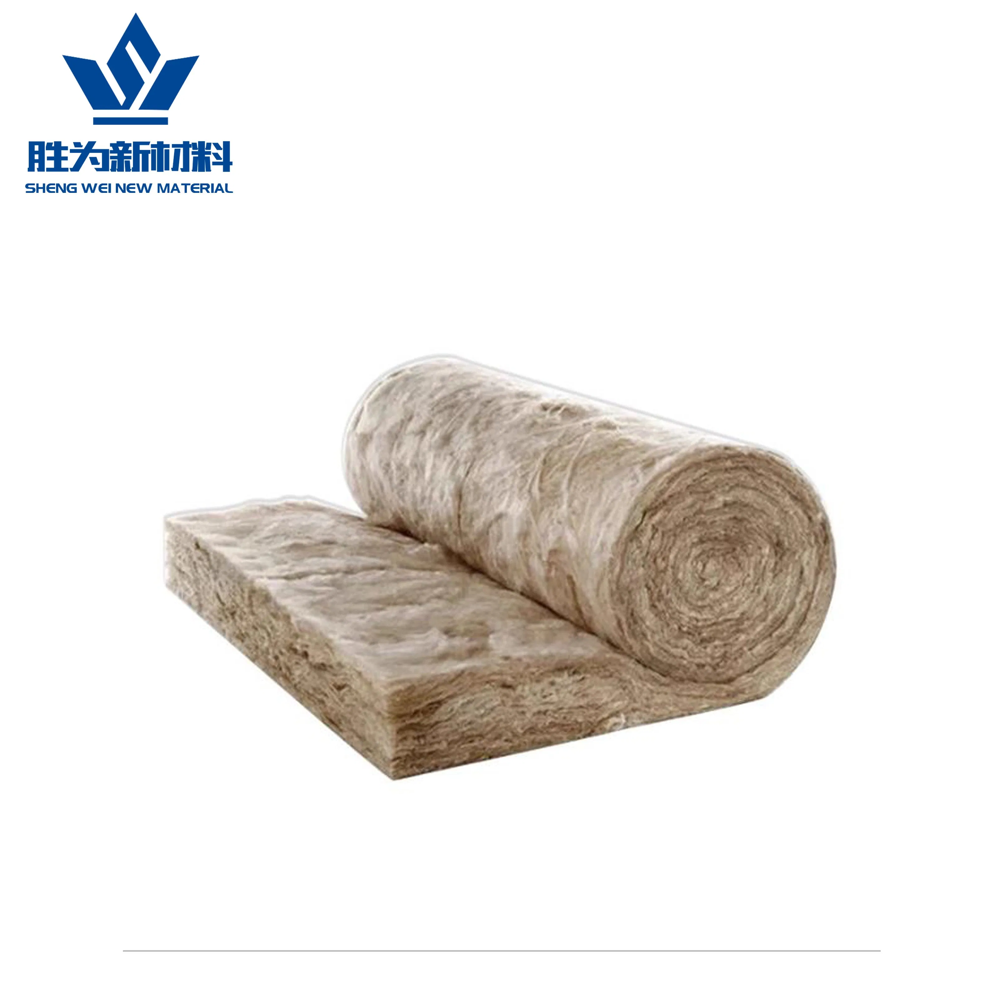Glass Wool Felt a Thermal Insulation Material for Buildings Is Used for Filling Large Irregular Surfaces