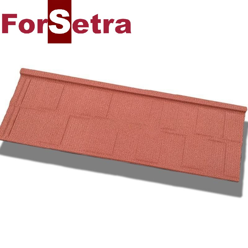 Decorative Tile Span Roofing Prices Stone Coated Metal Roof Tile Shingle Cheap Roofing Materials for Villa