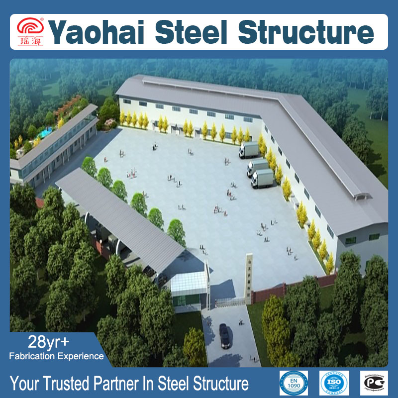 Precision Structural Steel Fabrication Q355b Material ISO 9001 Certified