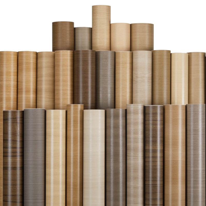 PVC Wood Grain Modern Design Home Decorative Film for Wall Panels