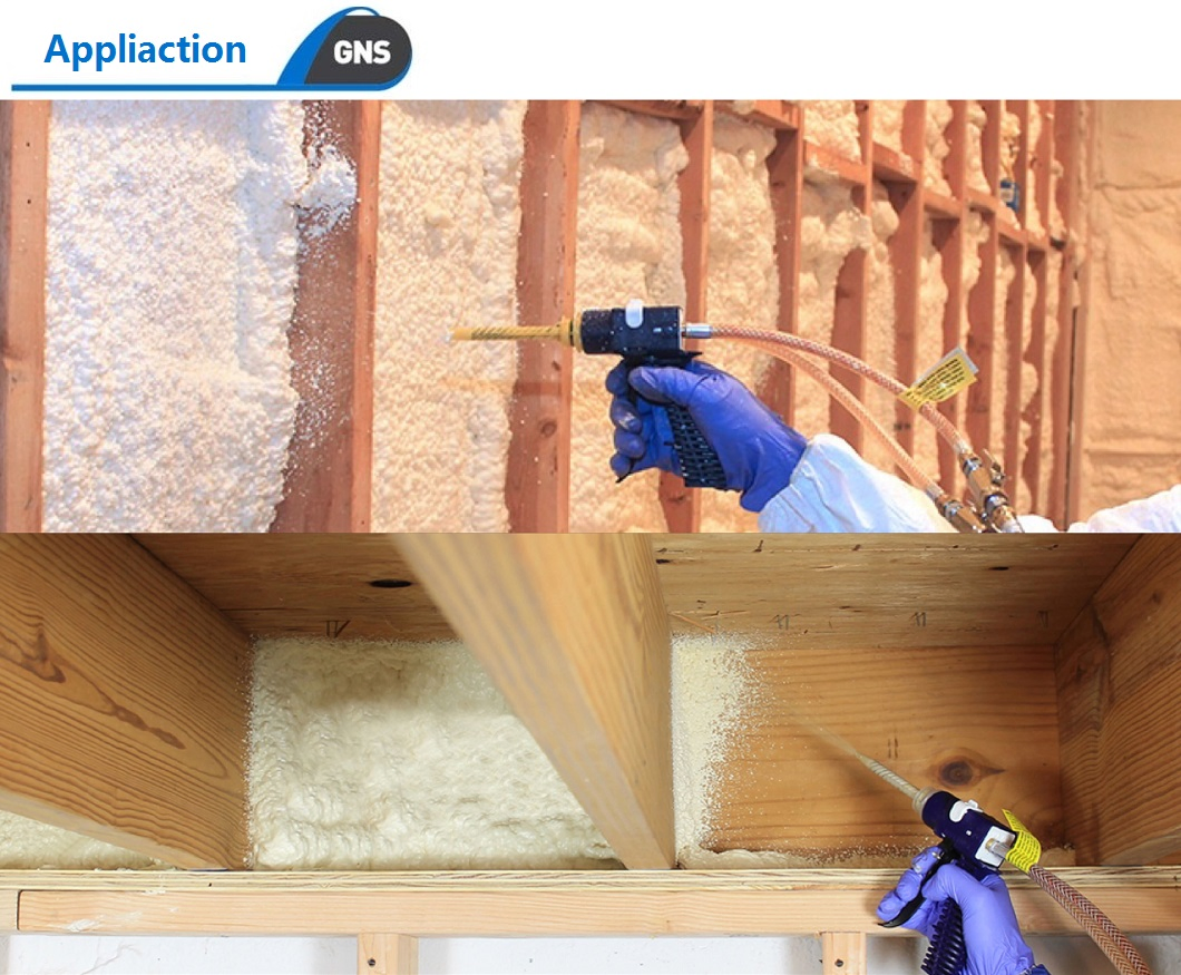 Two Component Polyol Mdi Liquid Raw Material Chemical Insulation Polyurethane Foam