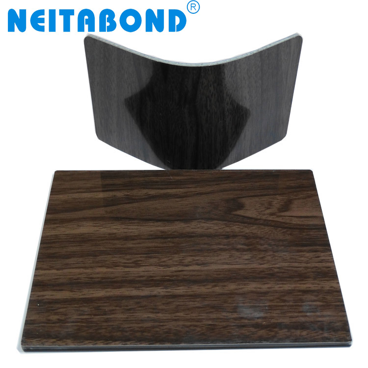 Good Surface Wood Aluminum Composite Material for Cladding