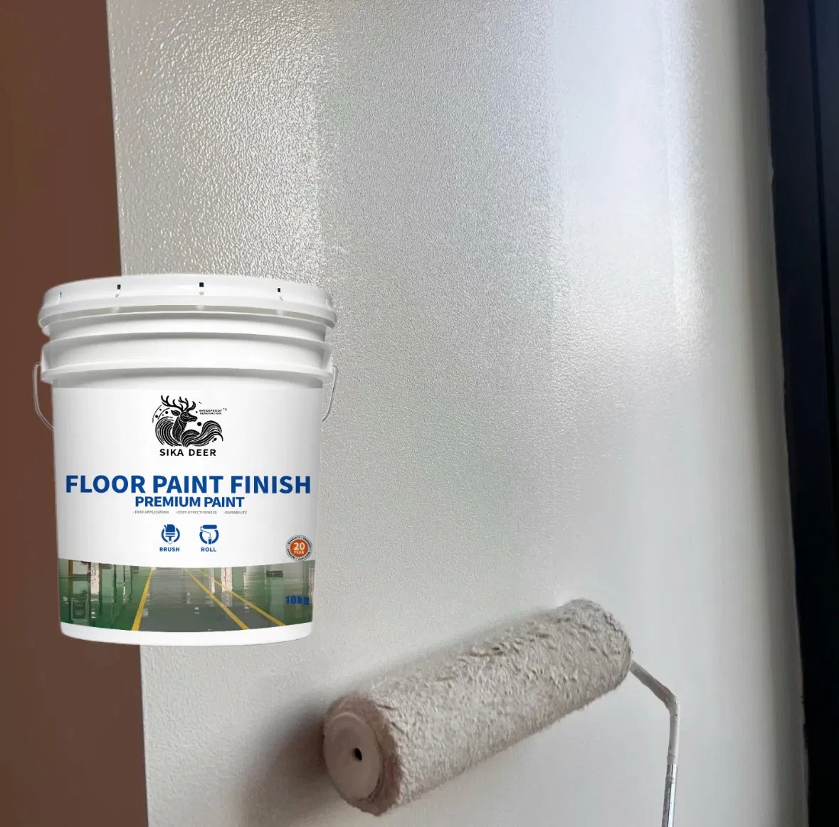 Decorative Floor Paint Finish for Stylish Interiors