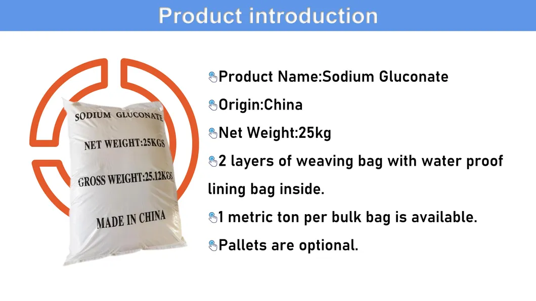 Sodium Gluconate Specification