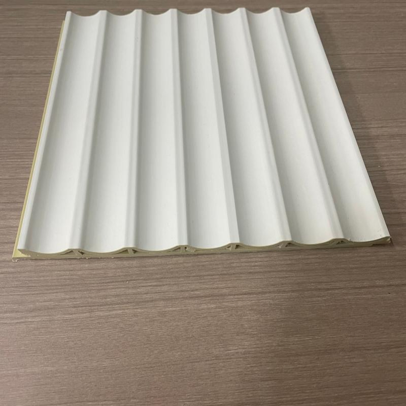 Middle East Good Sale High Quality Fashion Design WPC/PVC /Plastic Decoration Fluted Panel/Board/ Sheet for Interior Wall Material
